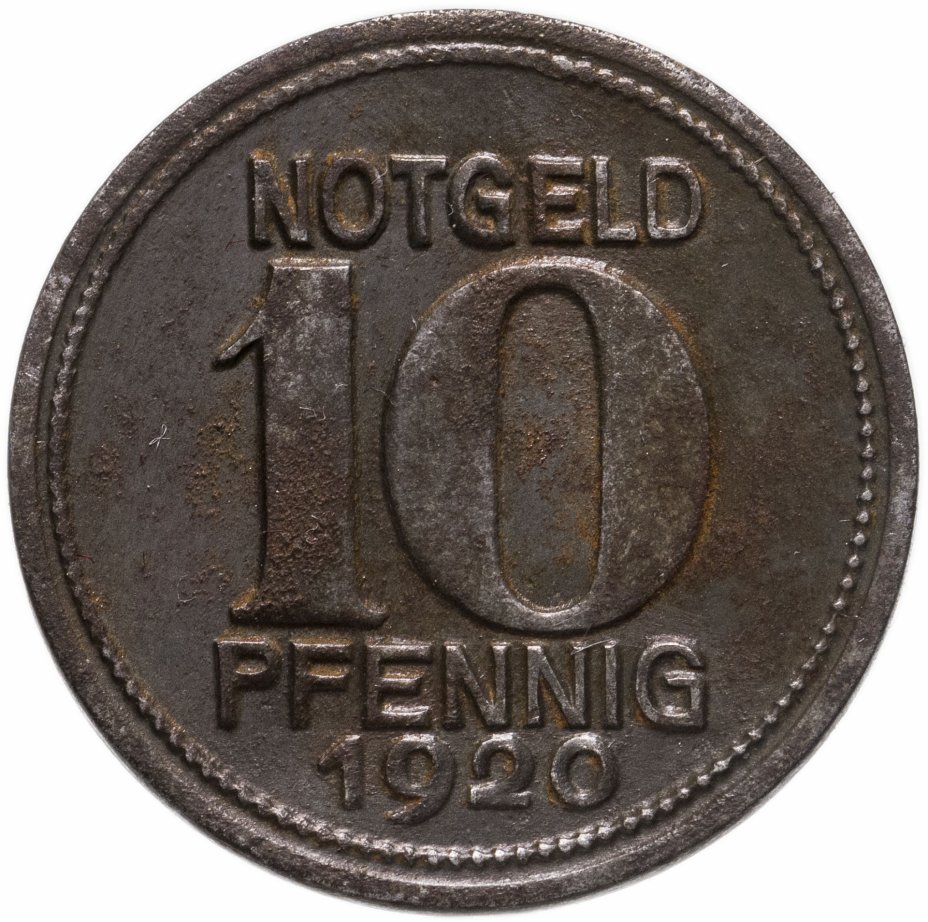 купить Германия (Кобленц) нотгельд 10 пфеннигов 1920