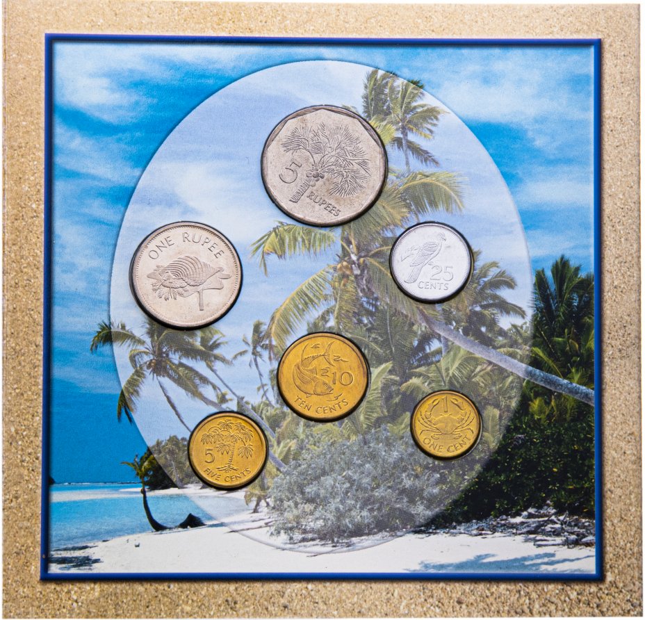 купить Сейшелы набор монет 1997-2004 (6 монет в буклете)
