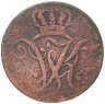 Купить Германия, Гессен-Кассель 1 геллер 1829