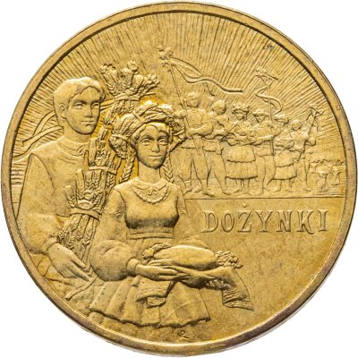 купить Польша 2 злотых 2004 "Ритуалы Польши - Праздник урожая"