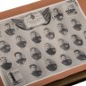 Купить Альбом выпускной Военной Краснознаменной академии связи имени С.М. Буденного с двумя грамотами на имя майора Аколелова Н.В., бумага, печать, лидерин, СССР, 1951 г.