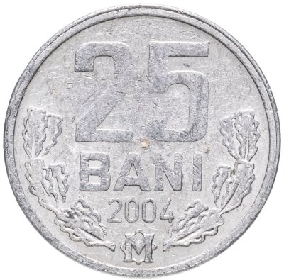 купить Молдавия 25 бань (bani) 2004