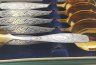 Купить Набор из шести чайных ложек с растительным орнаментом в оригинальной коробке, сталь, золочение, Трест «Тремасс», СССР, 1960-1990 гг.