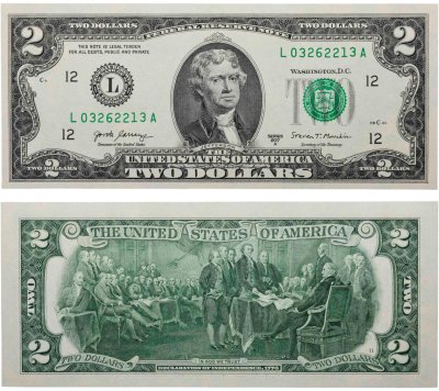 купить США 2 доллара 2017A L-Сан Франциско