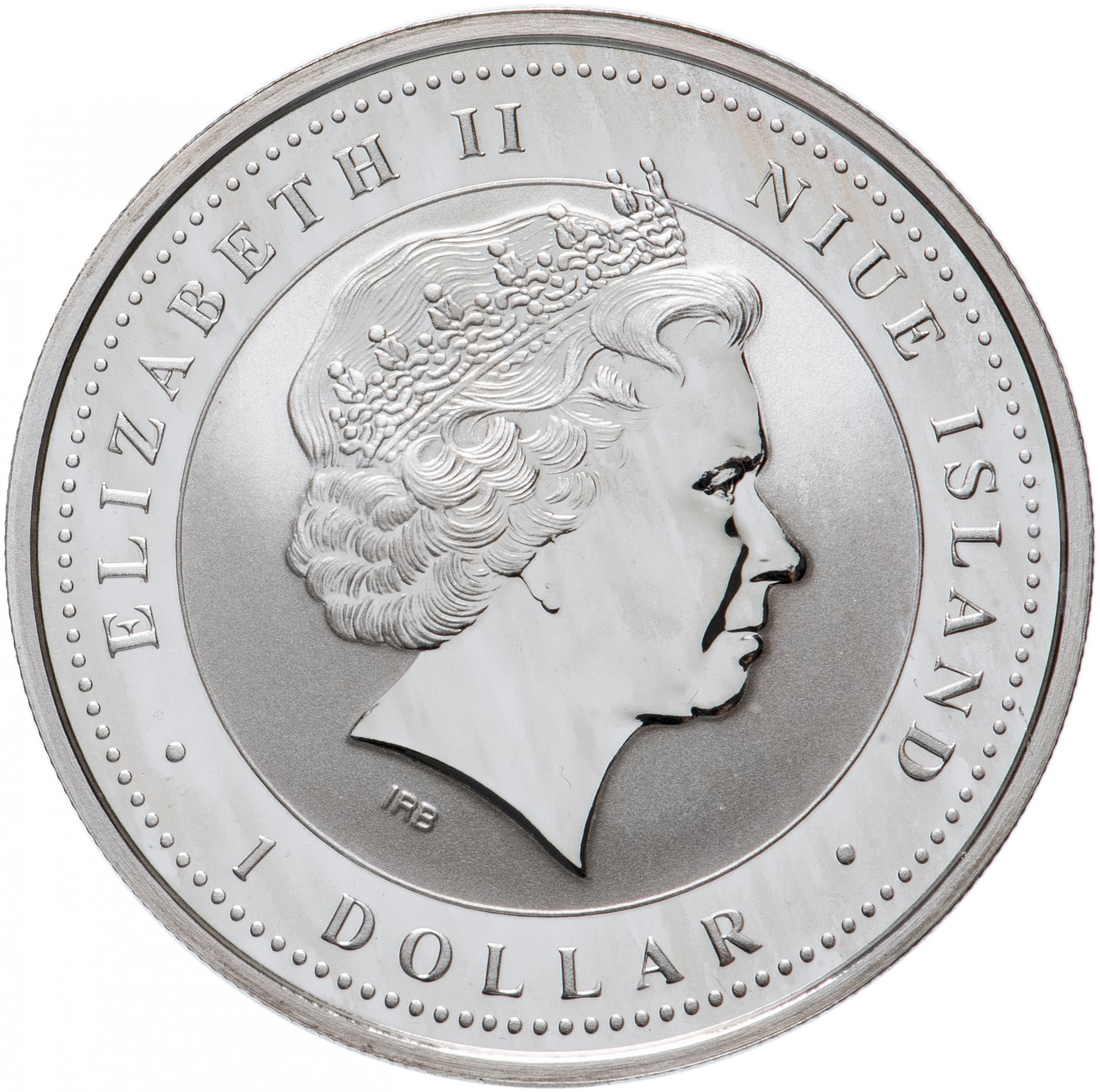 Монета серебро Елизавета 2