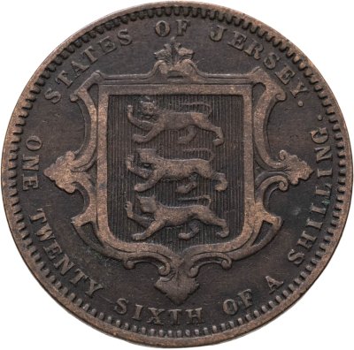 купить Джерси 1/26 шиллинга (schilling) 1871