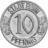 Купить Германия "Бонн" 10 пфеннигов 1920 нотгельд   "Людвиг ван Бетховен"