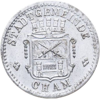 купить Германия, Кам (Cham) 5 пфеннигов 1917