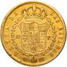 Купить Испания 80 реал 1843, знак монетного двора "M" - Мадрид