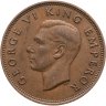 Купить Новая Зеландия 1/2 пенни (penny) 1940