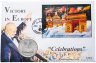 Купить Тёркс и Кайкос Набор монет 5 крон 1995 года  50 лет победе в буклетах (4 штуки)