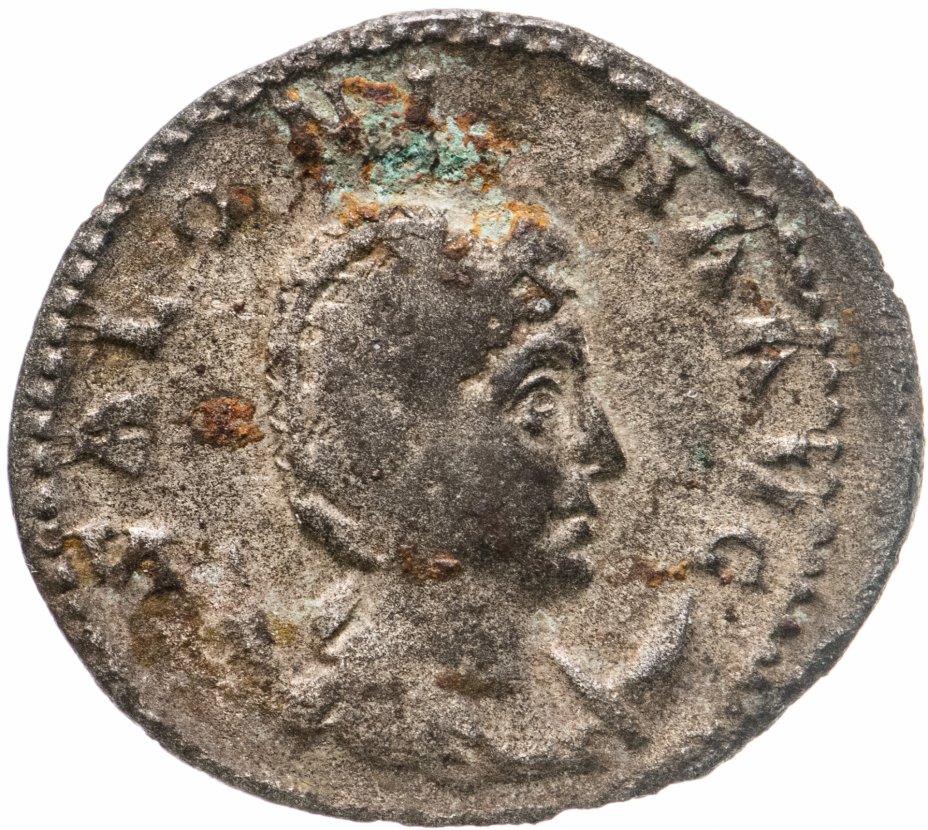 купить Римская Империя, Салонина, 254-268 гг, антониниан (реверс: Юнона стоит влево, в руках патера и скипетр)