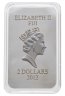 Купить Фиджи 2 доллара 2012 "Православные святыни - Икона Владимирской Божьей матери" в подарочном футляре с сертификатом