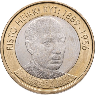 купить Финляндия 5 евро (euro) 2017 "Президенты Финляндии - Ристо Рюти (1940-1944)"