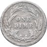 Купить США 10 центов (дайм, one dime) 1908  Barber Dime Без отметки монетного двора