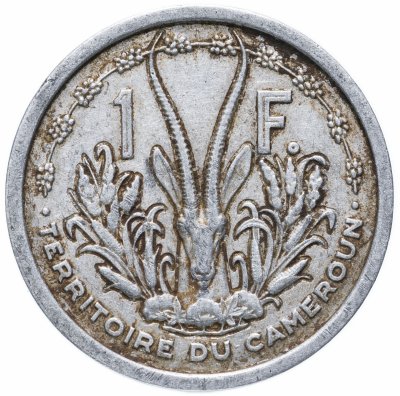 купить Камерун 1 франк (franc) 1948