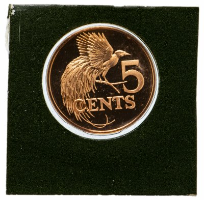 купить Тринидад и Тобаго 5 центов (cents) 1976
