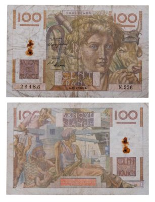 купить Франция 100 франков 1948