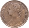 Купить Великобритания 1 фартинг (farthing) 1885