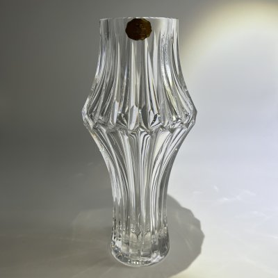 купить Ваза для цветов с глубокими гранями, компания Riihimaen Lasi Oy (Riihimaki), хрусталь, гранение, Финляндия, 1970-1990 гг.