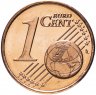 Купить Финляндия 1 евро цент (euro cent) 1999