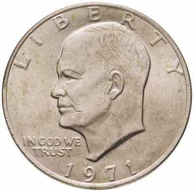 купить США 1 доллар (dollar) 1971 "доллар Эйзенхауэра"