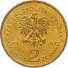 Купить Польша 2 злотых 2007 "История польского злотого: Ника на 5 злотых 1928 года"