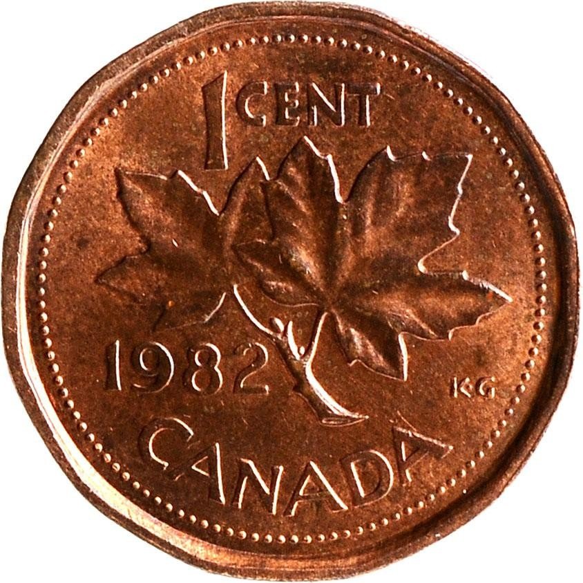 купить 1 цент 1982