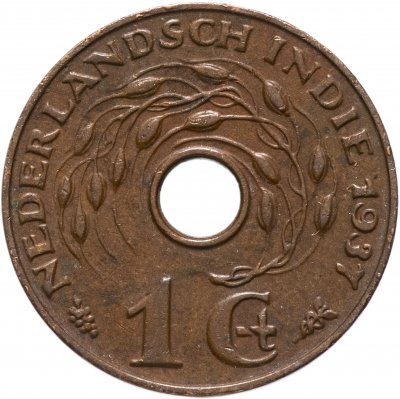 купить Голландская Ост-Индия 1 цент 1937