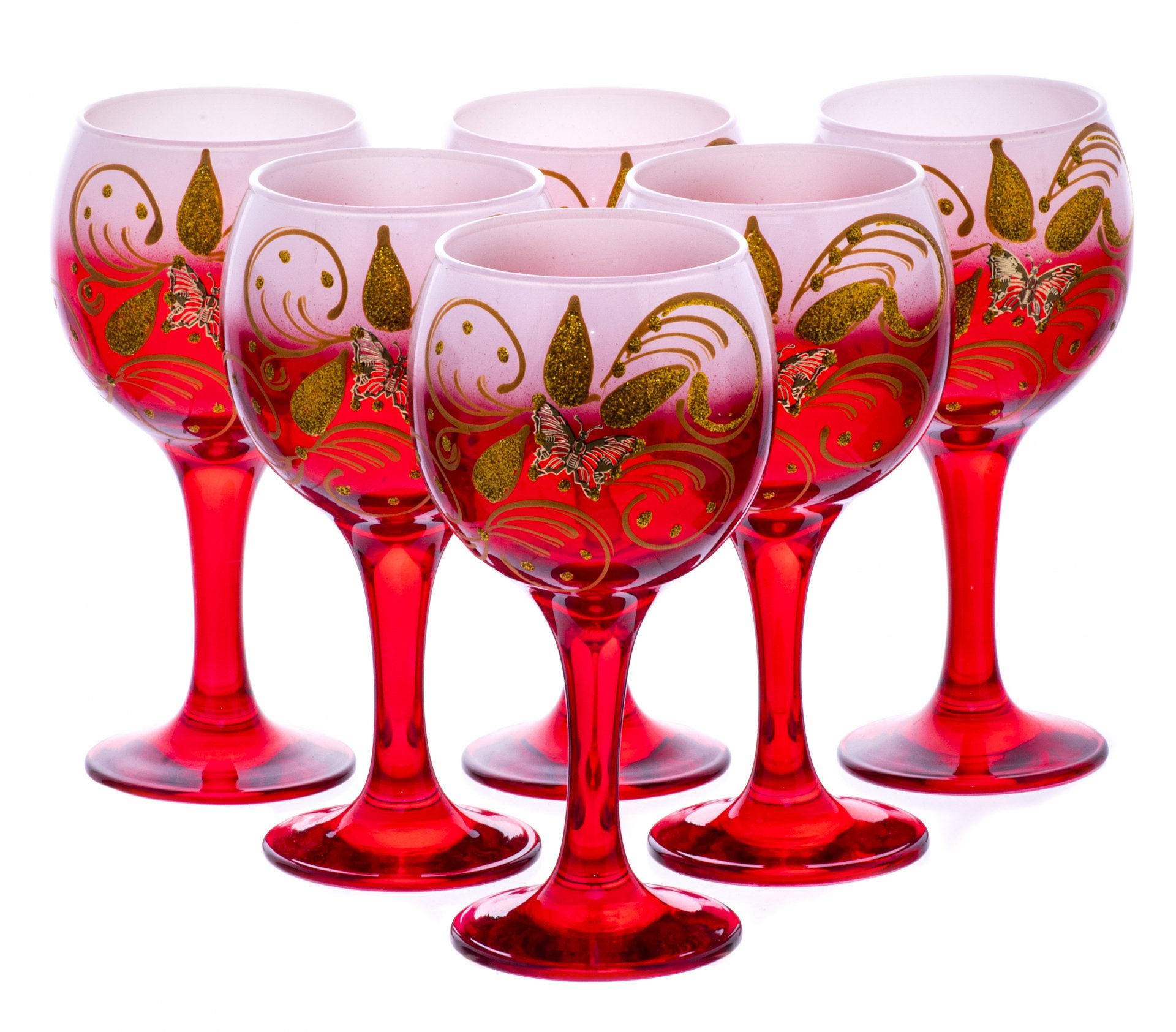 Бокалы Для Вина Гусь Хрустальный Купить