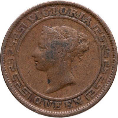 купить Цейлон 1 цент (cent) 1870