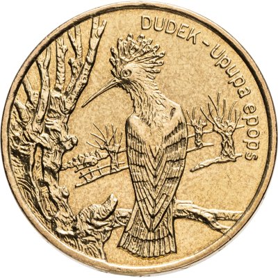 купить Польша 2 злотых (zlote) 2000 "Всемирная природа - Удод"