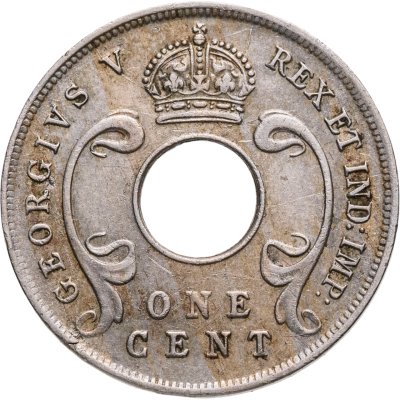 купить Британская Восточная Африка и Уганда 1 цент (cent) 1913