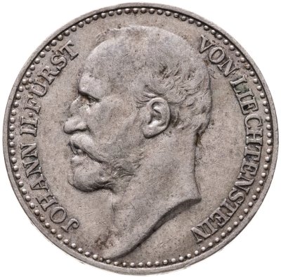 купить Лихтенштейн 1 крона (crown) 1900
