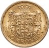 Купить Дания 10 крон (kroner) 1917 Король Кристиан X