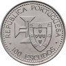 Купить Португалия 100 эскудо (escudos) 1989 Золотой век открытий - Открытие острова Мадейра