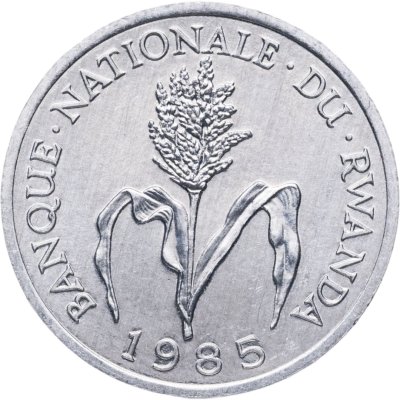 купить Руанда 1 франк 1985