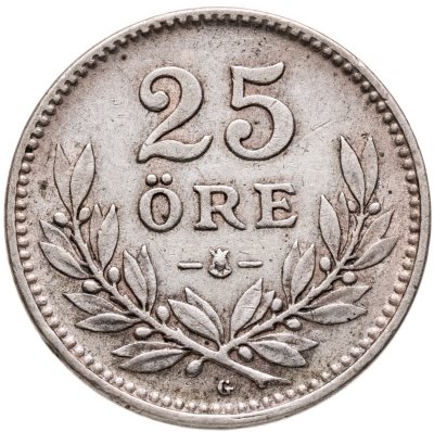 купить Швеция 25 эре (ore) 1933