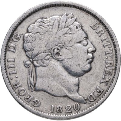 купить Великобритания 1 шиллинг (shilling) 1820