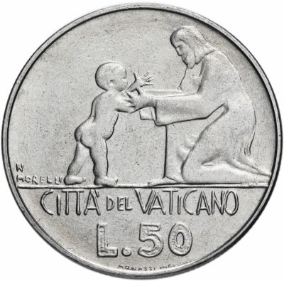купить Ватикан 50 лир (lire) 1978