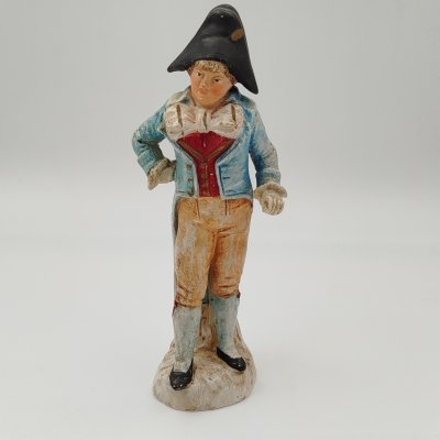 купить Статуэтка "Юный кавалер в треуголке", керамика, роспись, Западная Европа, 1950-1970 гг.