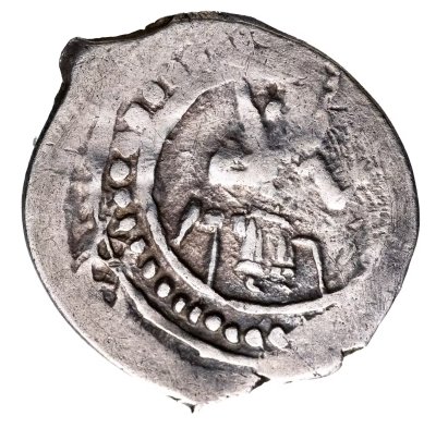 купить Василий I Дмитриевич Нижегородский чекан, Денга (Князь на троне / Русская Легенда) R7