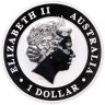 Купить Австралия 1 доллар 2011 "Коала позолоченная" в футляре с сертификатом