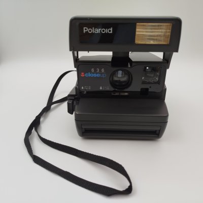 купить Фотоаппарат мгновенной печати "Polaroid 636 Close Up" в оригинальной коробке, пластик, картон, Polaroid, Великобритания, 1990-1994 гг.