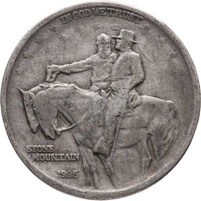 купить США 50 центов (1/2 доллара, half dollar) 1925 "Мемориал Стоун-Маунтин"