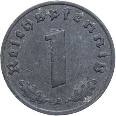 купить Германия, Третий Рейх 1 рейхспфенниг 1940 "А"