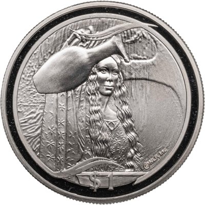 купить Новая Зеландия 1 доллар 2003 "Властелин Колец - Зеркало Галадриэль"