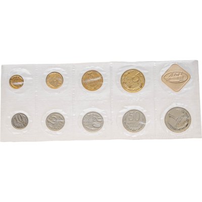 купить Годовой набор Госбанка СССР 1988 ЛМД мягкий