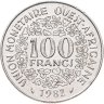 Купить Западная Африка (BCEAO) 100 франков (francs) 1982