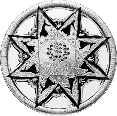 купить Эстония 25 крон 2010 "История Эстонии" в футляре